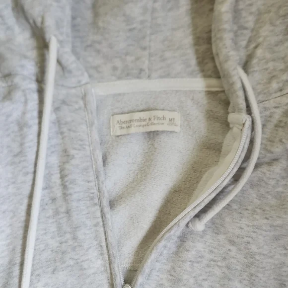 Abercrombie & Fitch Light Gray Jumpsuiz MEDIUM TALL - Picture 4 of 6